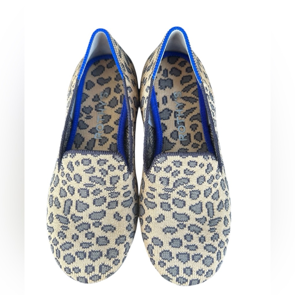 Kids Leopard Print Rothy’s Ballet Flats